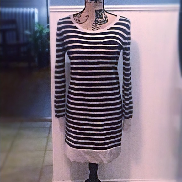 Gap Striped Sweater Dress - Picture 1 of 4
